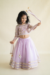 Mogra lehenga set